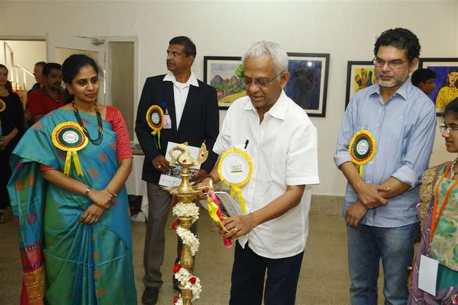 Velammal International School Students Art Exibition Stills